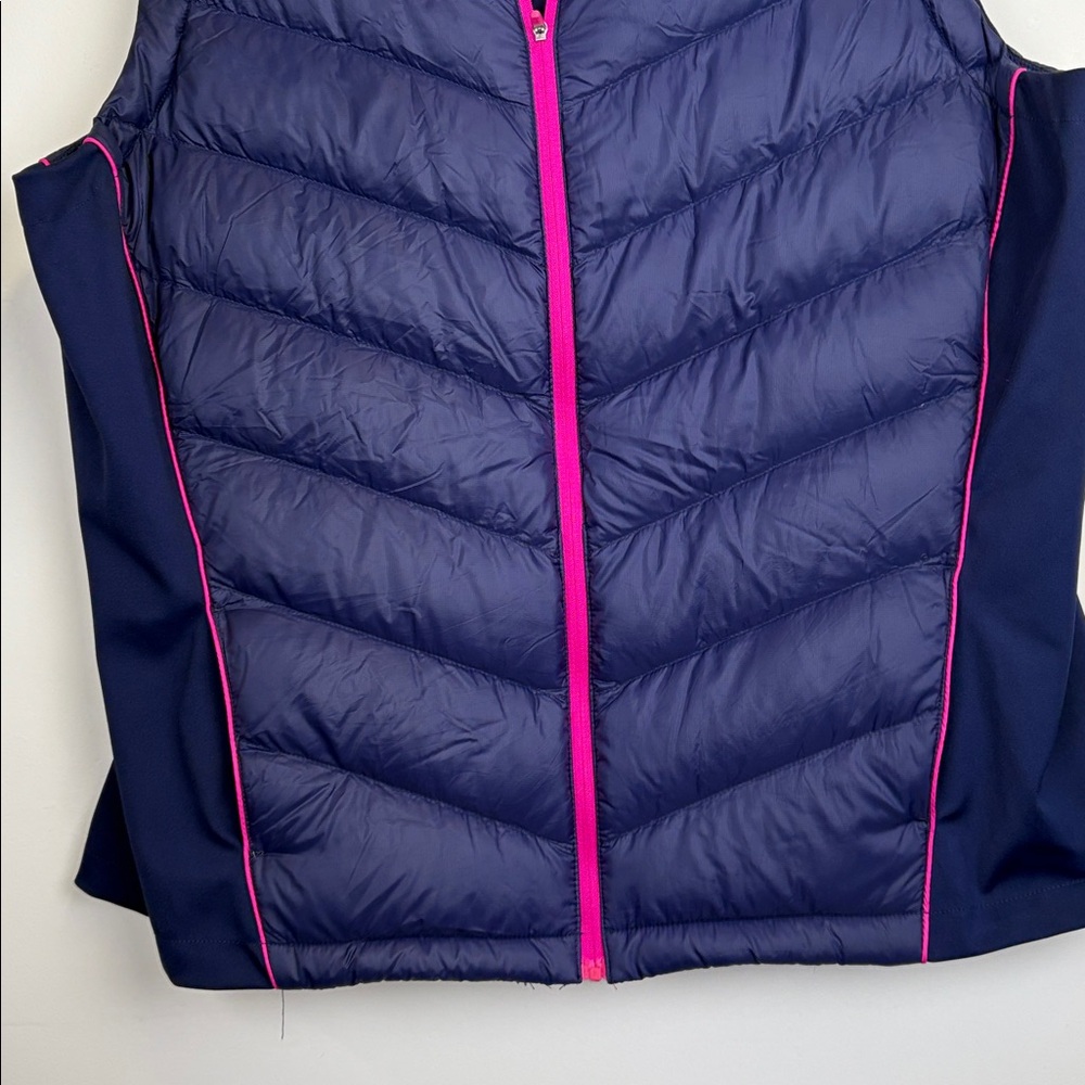 Slazenger Down Fill Tech Nightfall Purple Vest Women's Size XL - Picture 4 of 9